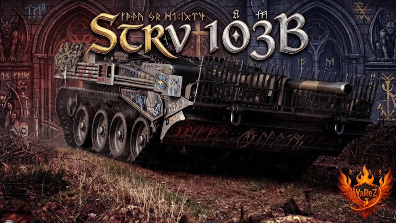 Strv 103B прокачка до Strv 107-12