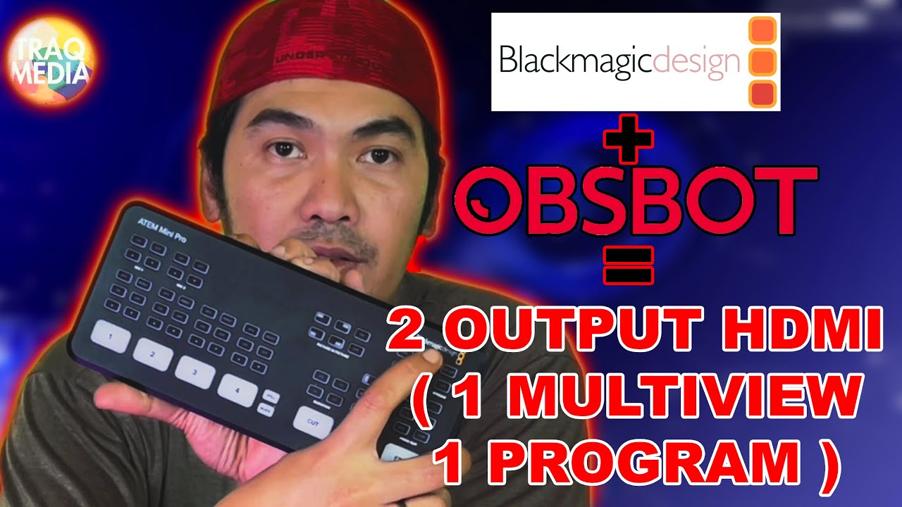 ATEM MINI PRO - DUA OUTPUT MONITOR PROGRAM (SOLUSI)