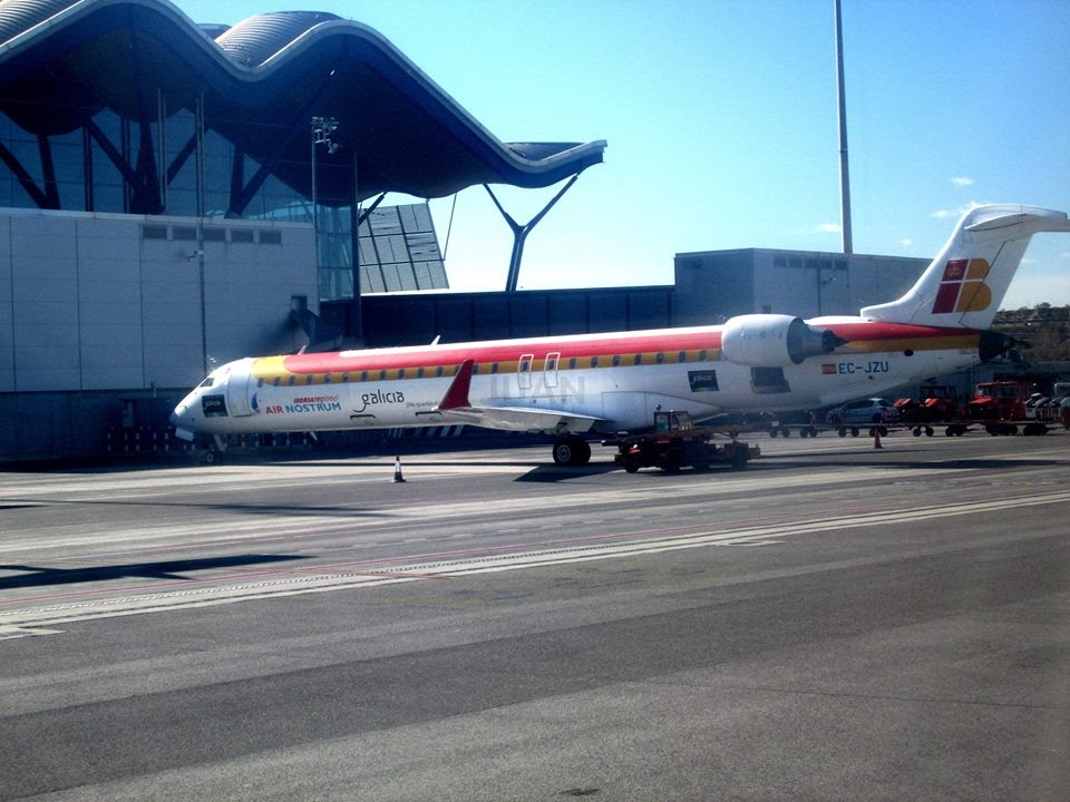 CRJ1000 - Iberia [MRS✈MAD] Flight report IB8913
