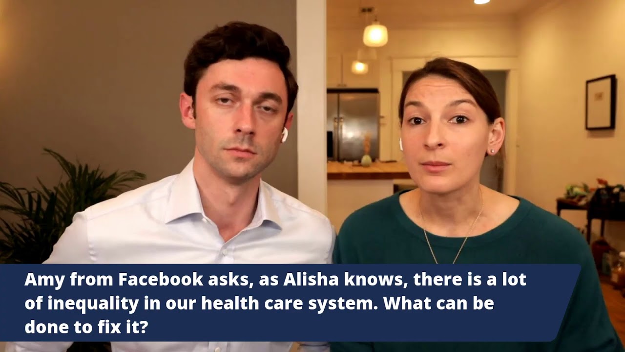 WATCH LIVE: Conversation with Dr. Alisha Kramer and her Husband Jon Ossoff.