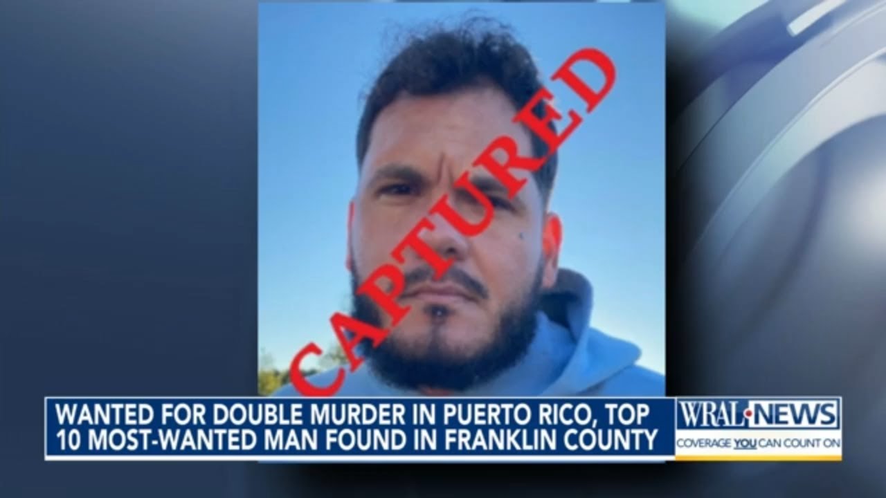 Wanted for Double Murder in Puerto Rico: Top 10 most-wanted man found hiding in Franklin County