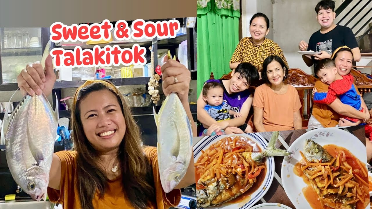 Sweet & Sour Talakitok for Dinner | Masayang Kainan at Kwentuhan 😊
