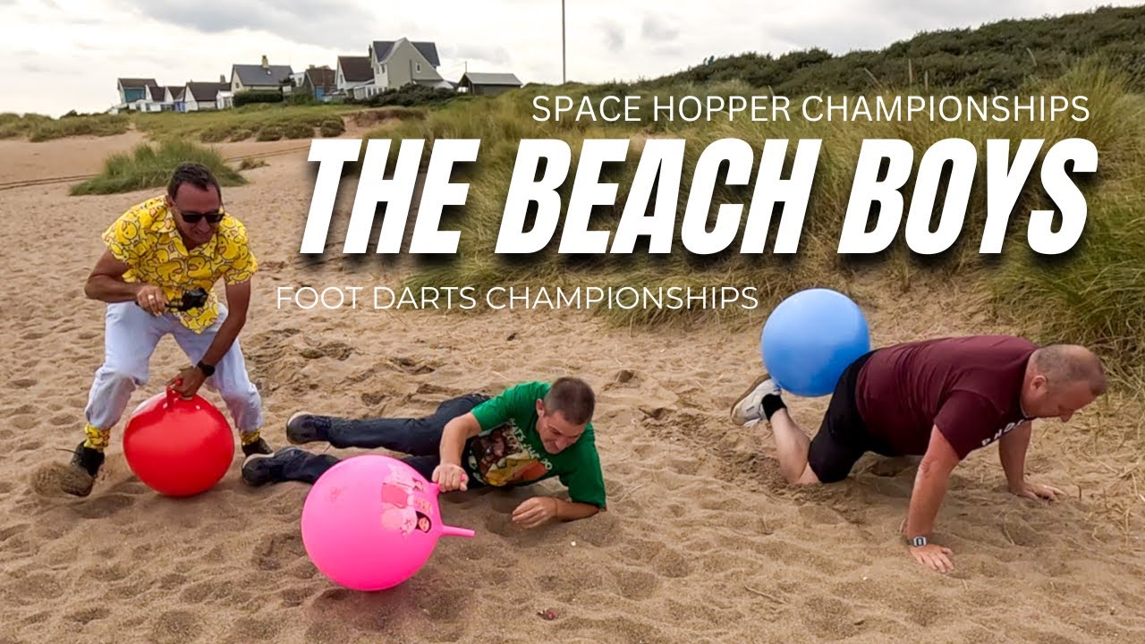 Inflatable Fun On The Beach With Special Guests
