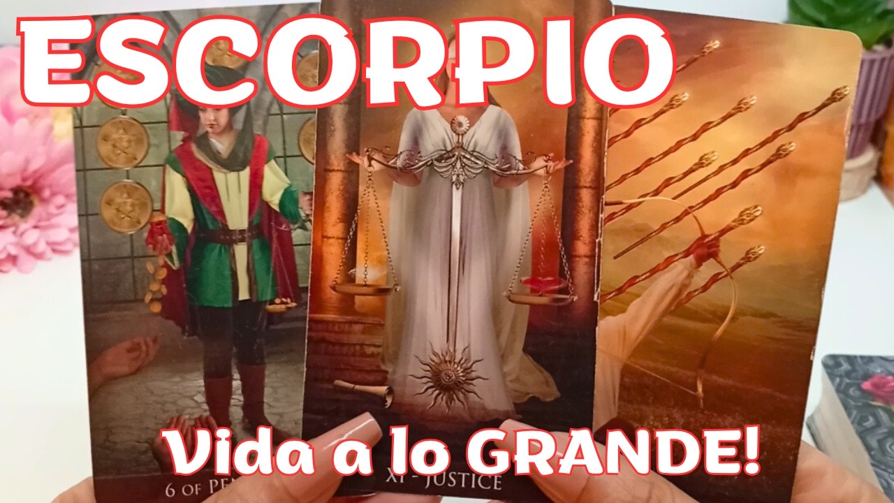 Escorpio 🚨 Atención: Tu Vida Entra en su Etapa Más Próspera! Esta Persona Te Piensa! Tarot Hoy