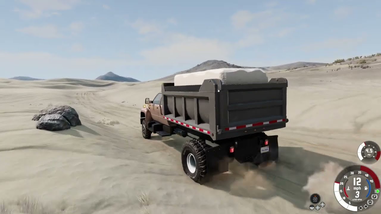 Gavril MD-Series dangerous driving gameplay || BeamNG.Drive