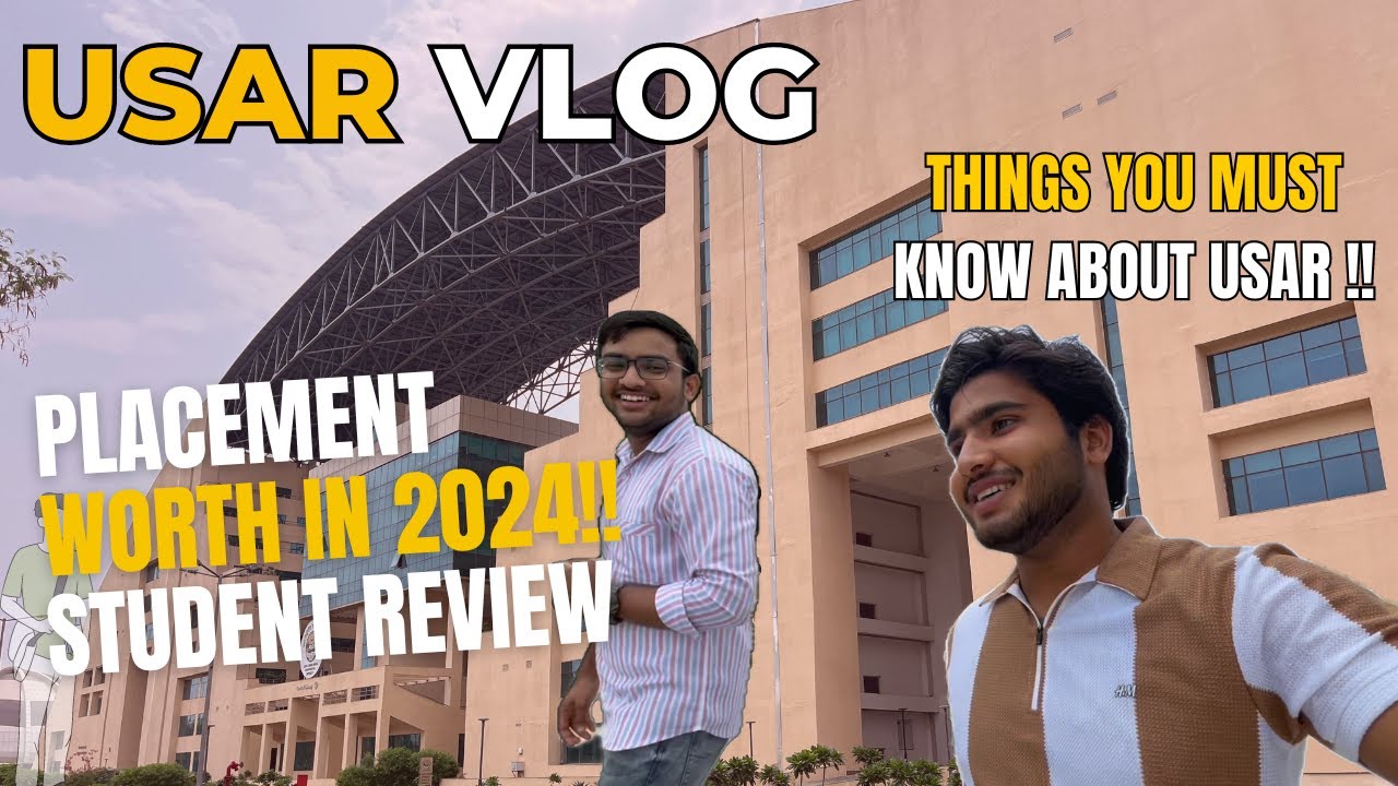 USAR College Tour || Detailed Discussion Of Placement , Branch , College Life || Must Watch😳