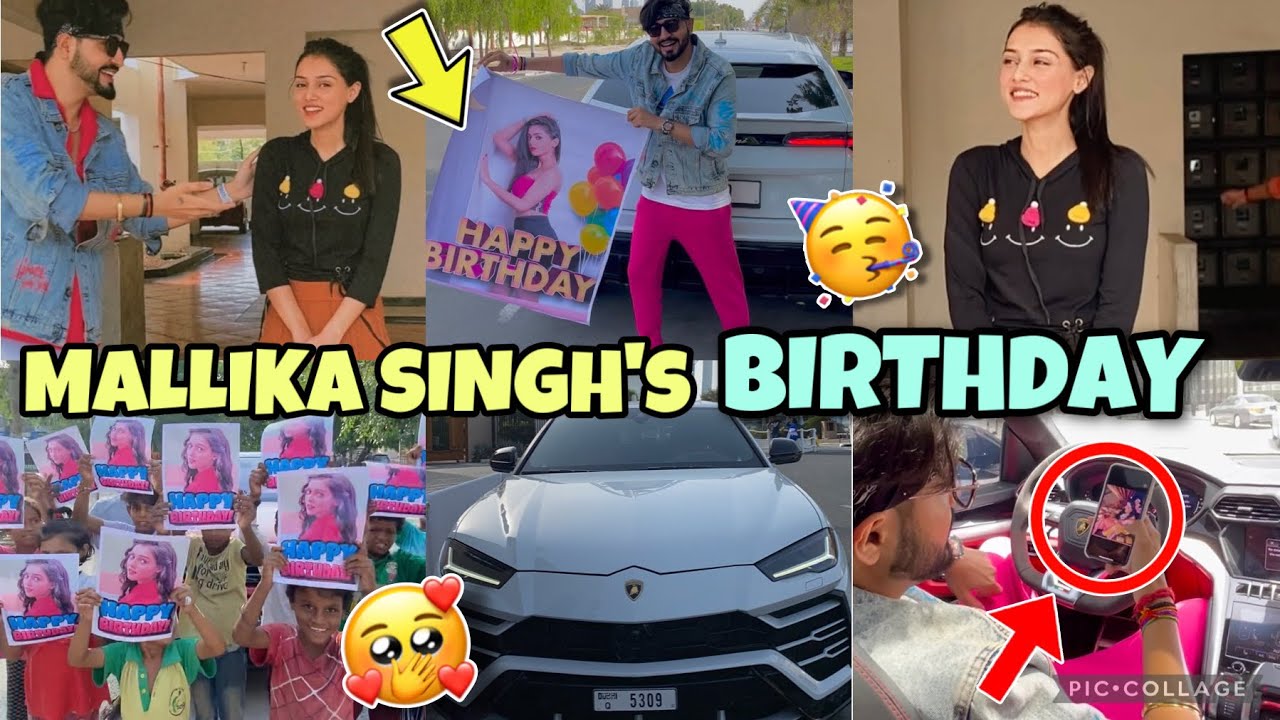 i Surprised Mallika Singh on her Birthday 🎉