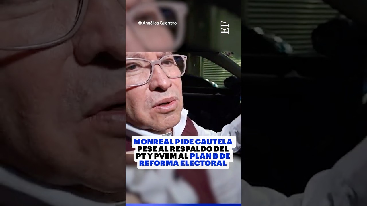 Monreal pide CAUTELA pese RESPALDO de PT y PVEM a PLAN B de reforma electoral