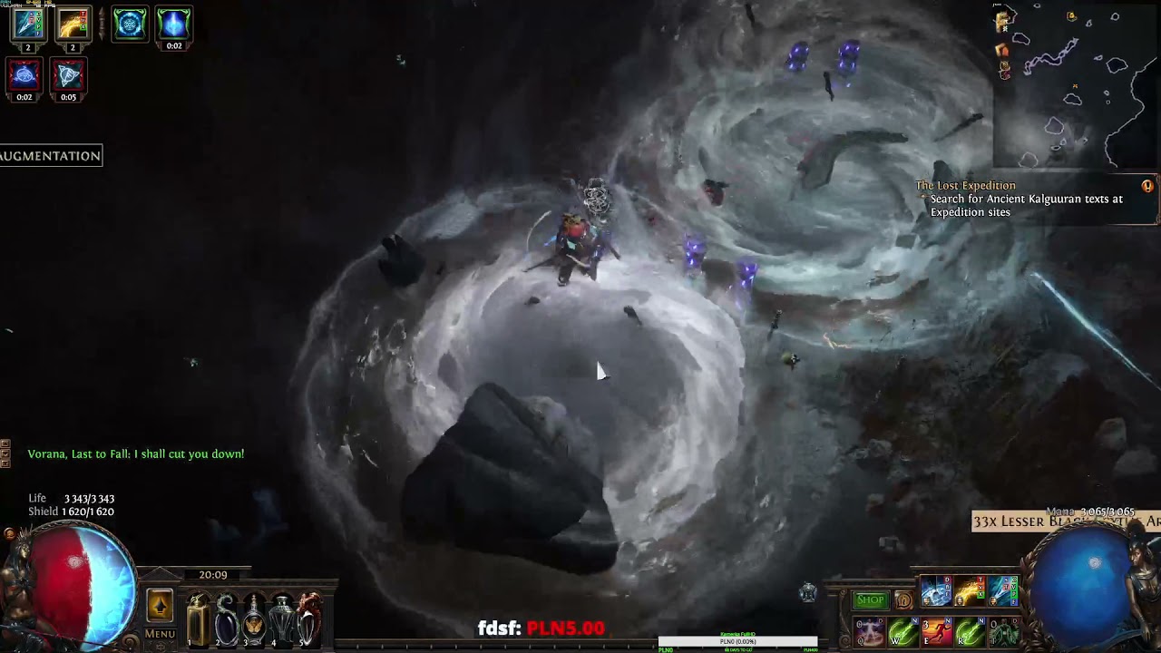 [Path of Exile] Expedition Logbook - Boss Vorana, Last to Fall