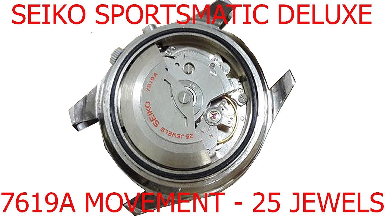 SEIKO SPORTSMATIC DELUXE | CĂN CHỈNH SEIKO SPORTSMATIC DELUXE