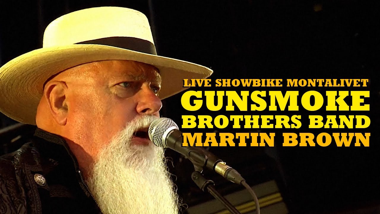 🤠 GUNSMOKE BROTHERS BAND - Martin Brown | 🎥 Live SHOWBIKE MONTALIVET 2024 🏍️