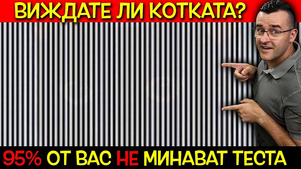 11 ИЛЮЗИИ, които ЩЕ СЧУПЯТ МОЗЪКА ВИ