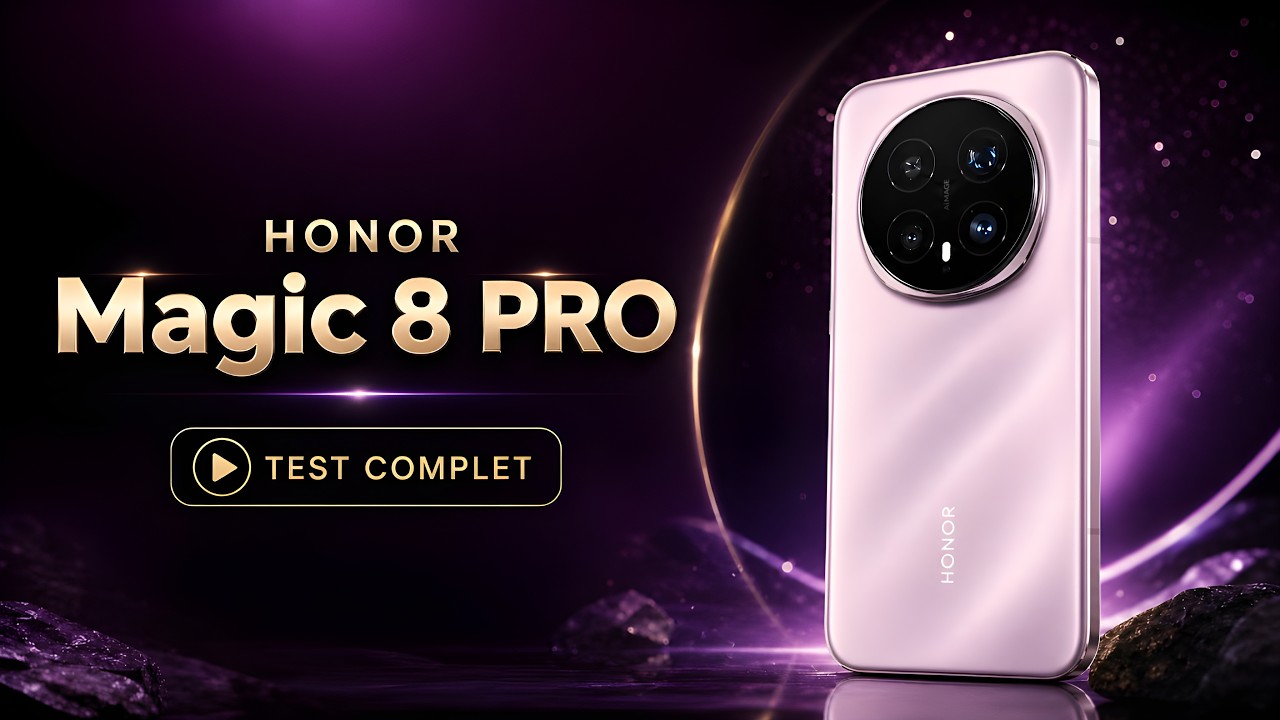 Honor Magic 8 Pro : Pas loin d'être parfait - Test Complet