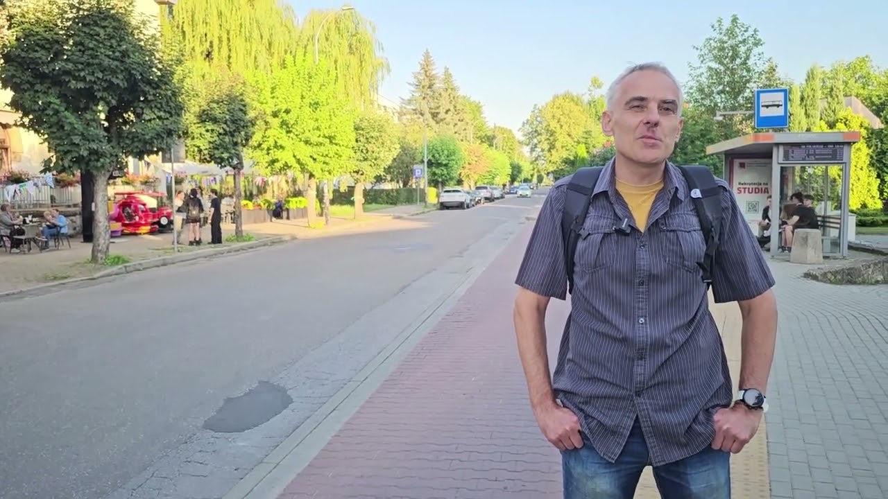 Krosno24.pl - Protest przeciwko wycince drzew na ul. Wojska Polskiego (30.07.2025)