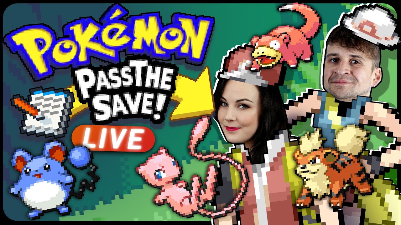 Pok&eacute;mon FireRed Pass the Save: Marsh badge here we come! | Daf & Nina-Serena