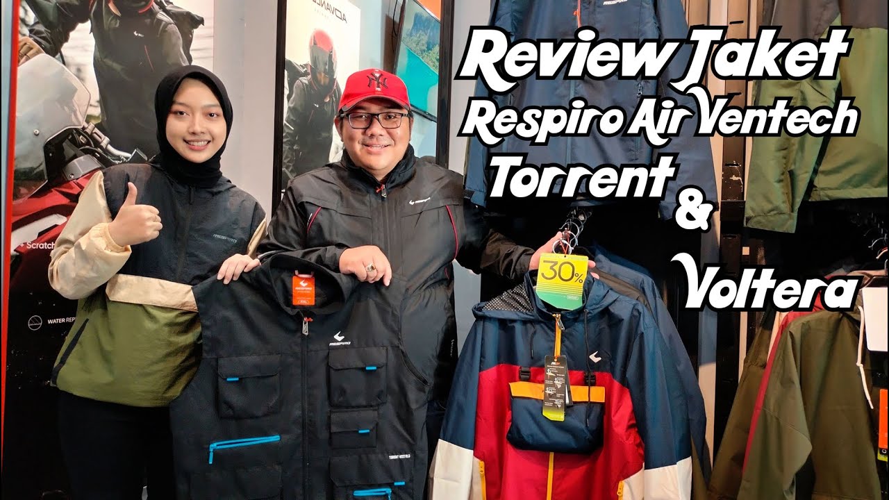 REVIEW JAKET TOURING RESPIRO AIR VENTECH, VEST RESPIRO TORENT DAN RESPIRO VOLTERA