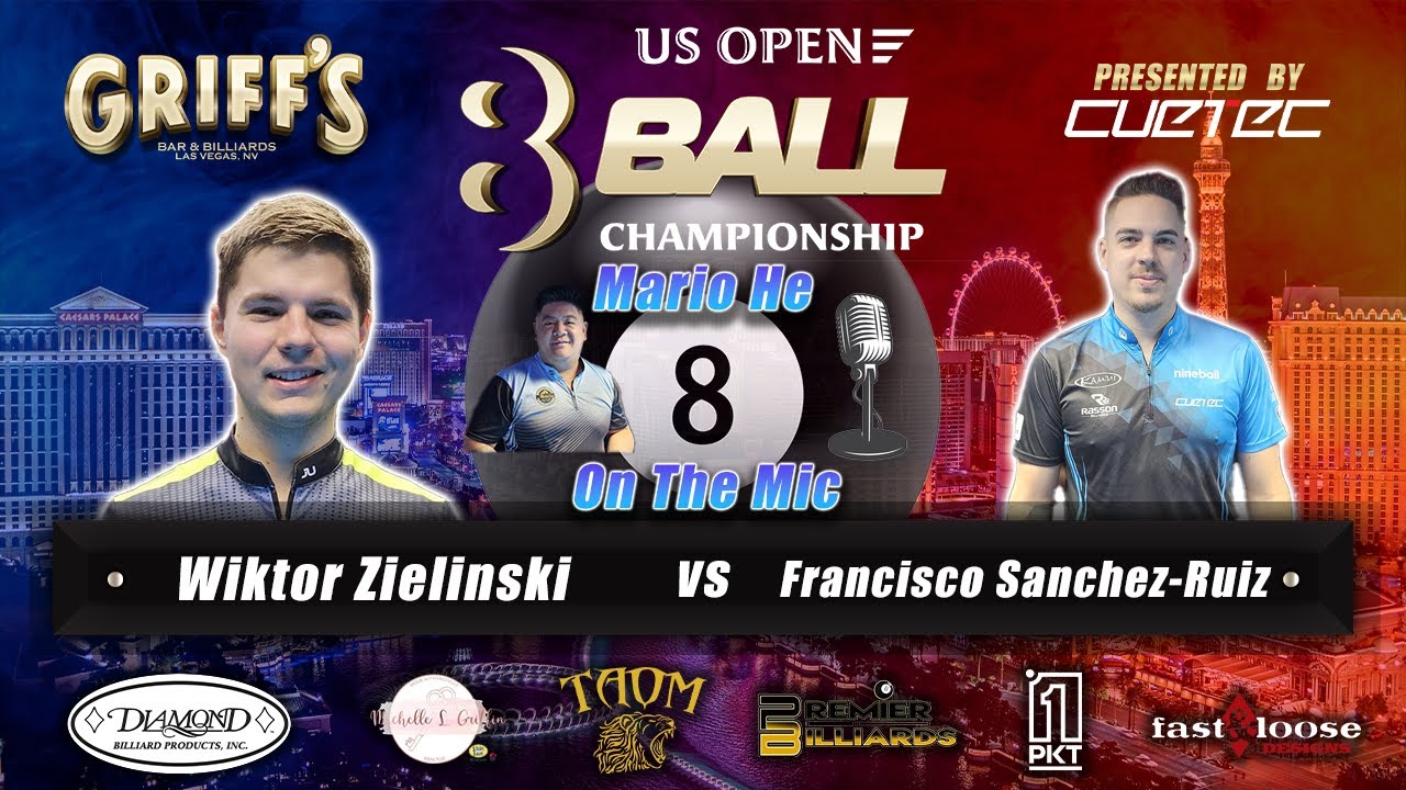HOT SEAT MATCH | Wiktor Zielinski vs Francisco Sanchez-Ruiz | 2024 US Open 8-Ball Championship