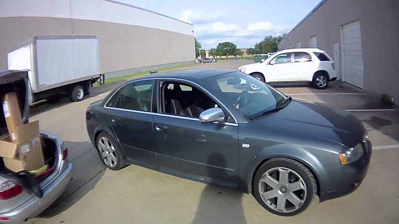 Fast Intentions Audi S4 B6 Exhaust (Blooper video)
