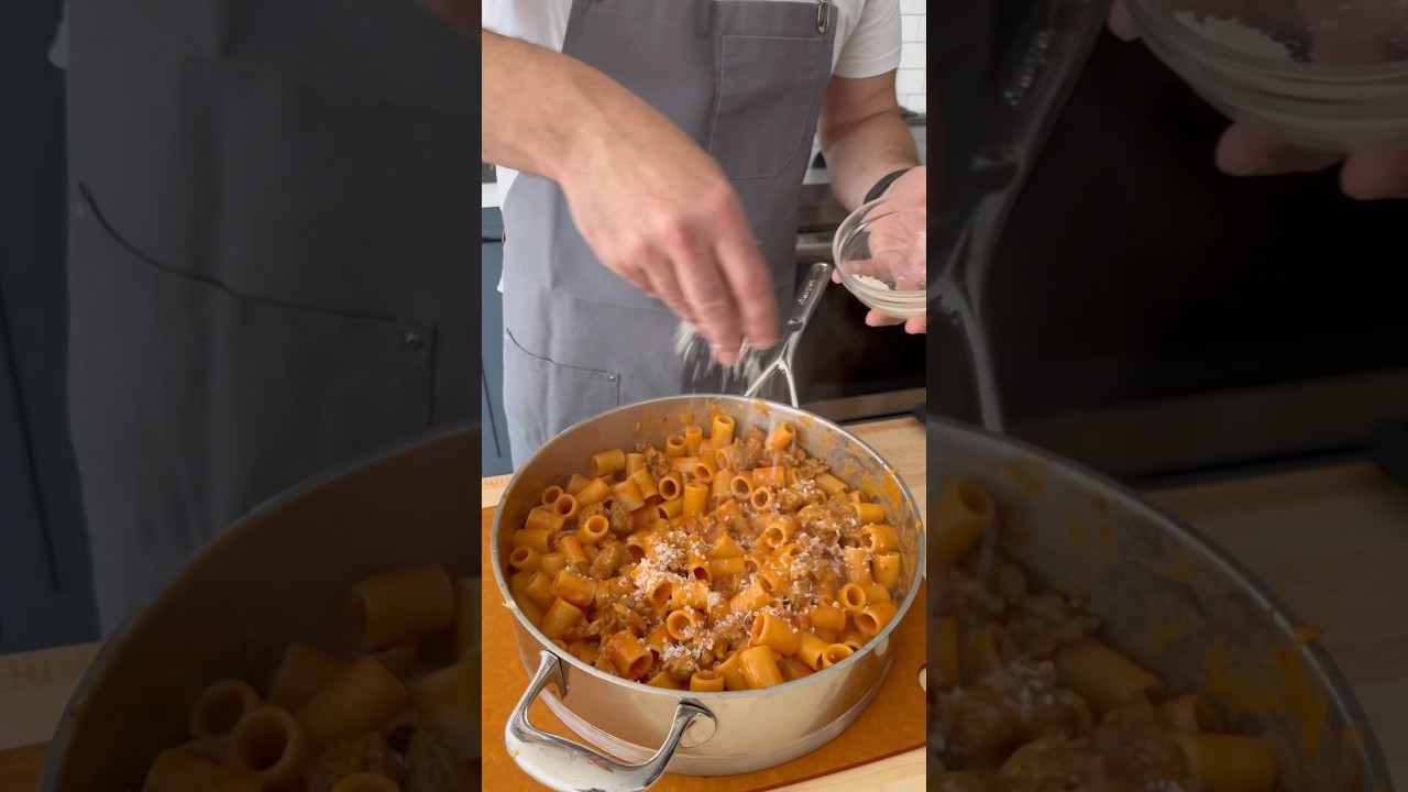 🍝 Mezzi rigatoni alla zozzona 🍝