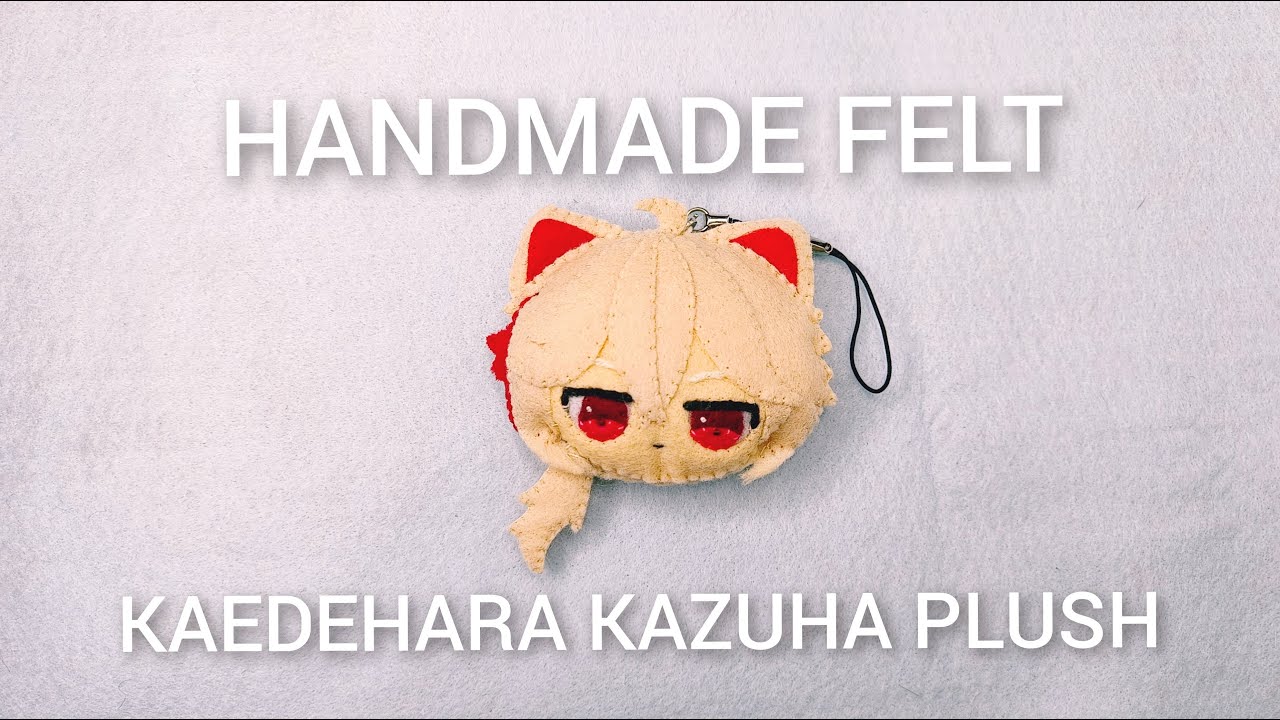 Kaedehara Kazuha from Genshin Impact Felt Plush