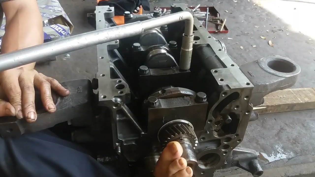Chú ý khi lắp trục cơ