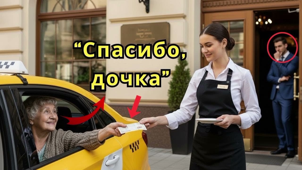 Официантка оплатила такси бабушке — через час звонок миллионера ошеломил её