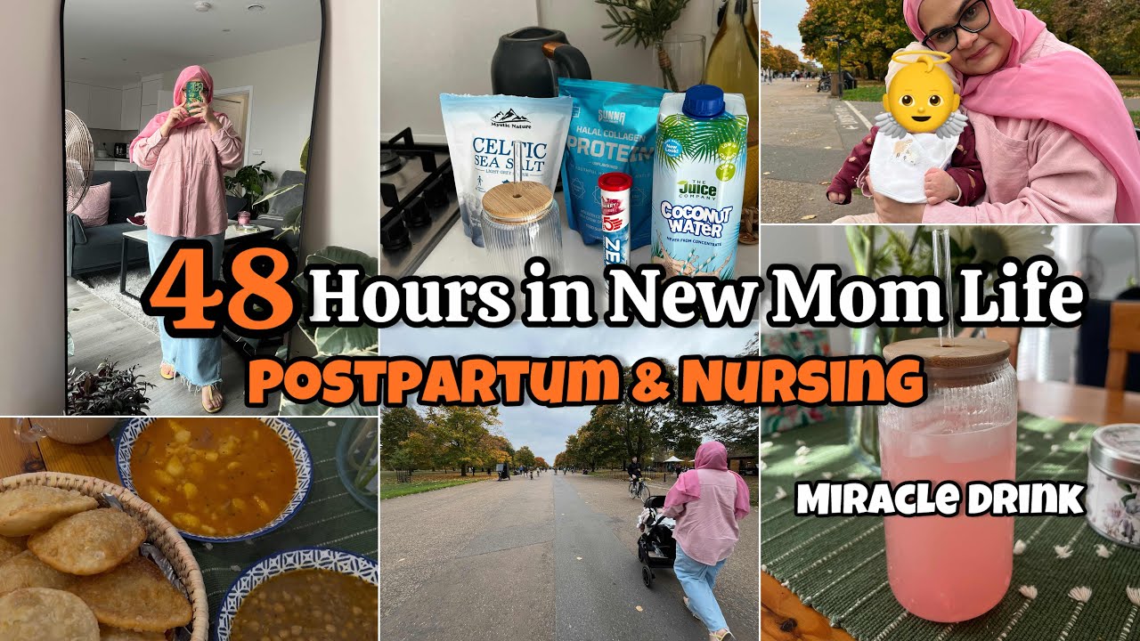 Full Day 🌤️ To Night 🌛 Vlog Of The Weekend | Miracle Drink For PostPartum & Nursing 🍹 