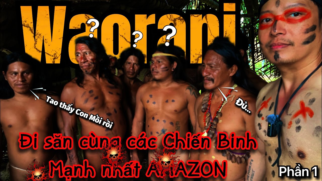 🇪🇨 Waorani : a tribe from another century - Hunting Tradition | The Journey from Jungle to Table