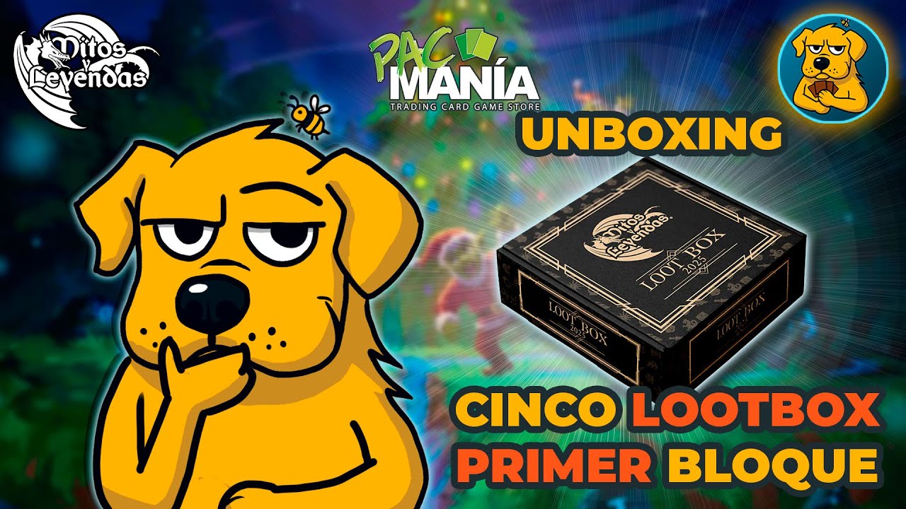 🔴 LIVE UNBOXING de 5 LOOTBOX | Primer Bloque | Mitos y Leyendas TCG
