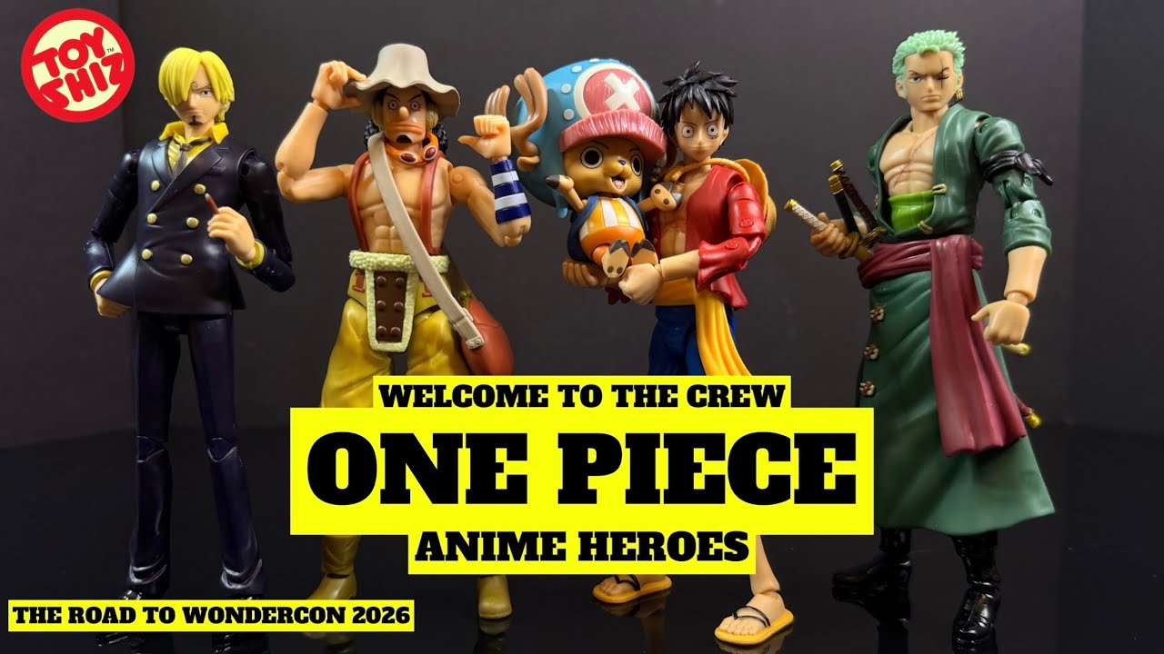 2026 THE STRAW HAT PIRATES | Anime Heroes | Bandai