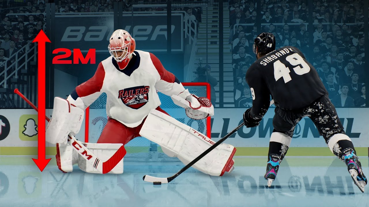 БУЛЛИТЫ С ОГРОМНЫМИ ВРАТАРЯМИ В NHL 25