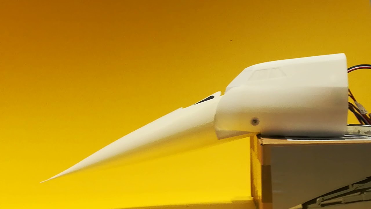 Concorde swinging nose