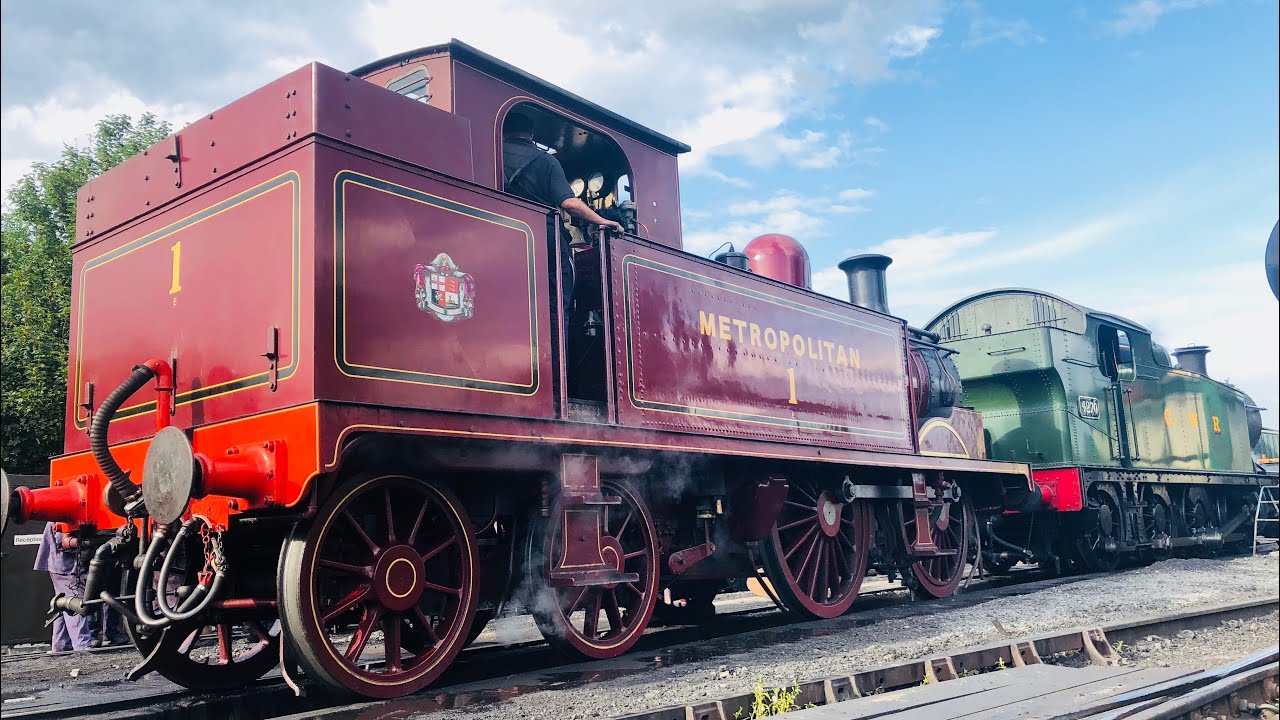 Epping & Ongar Railway Steam Gala 2019 - Trackside !