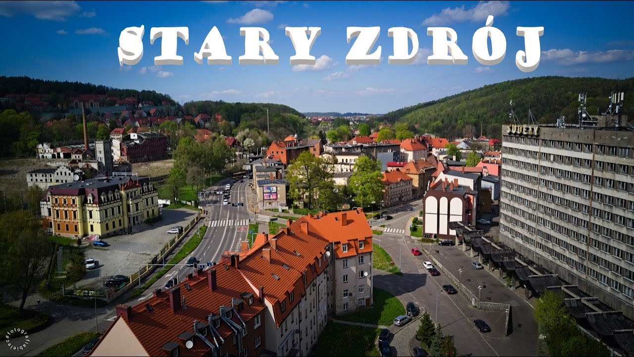 Wałbrzych - Stary Zdr&oacute;j z drona 2022