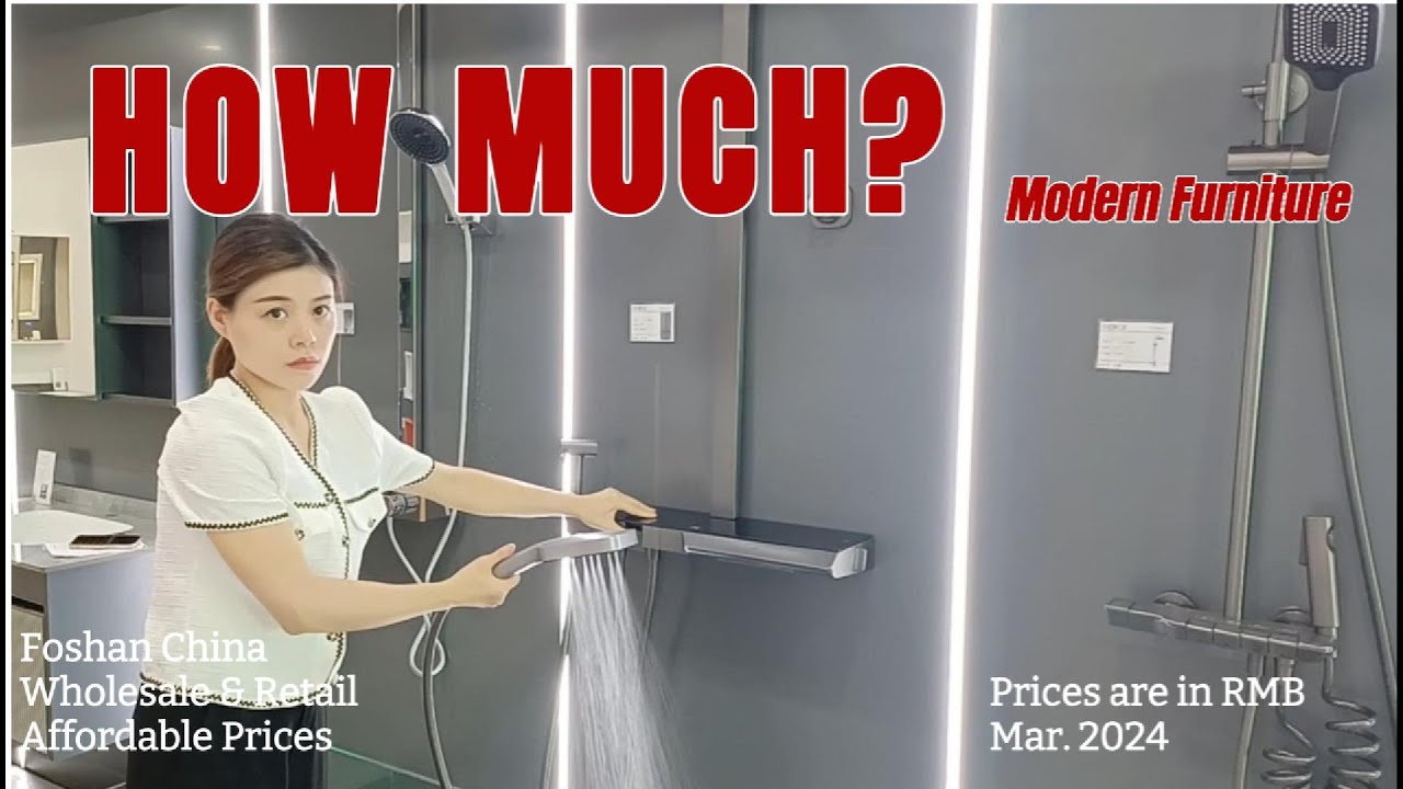 Modern Furniture with Prices Foshan China, 2024_Showers