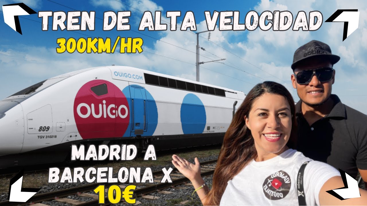 👉TREN de MADRID a BARCELONA🚅 x Solo 9€, Vale La Pena?