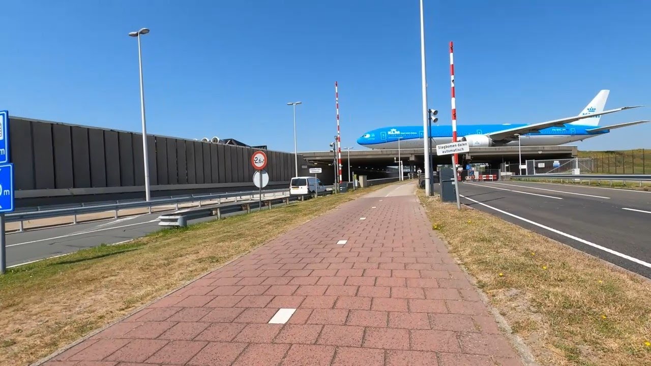 Amsterdam Bicycle Ride from Osdorp Oost to Schiphol Airport
