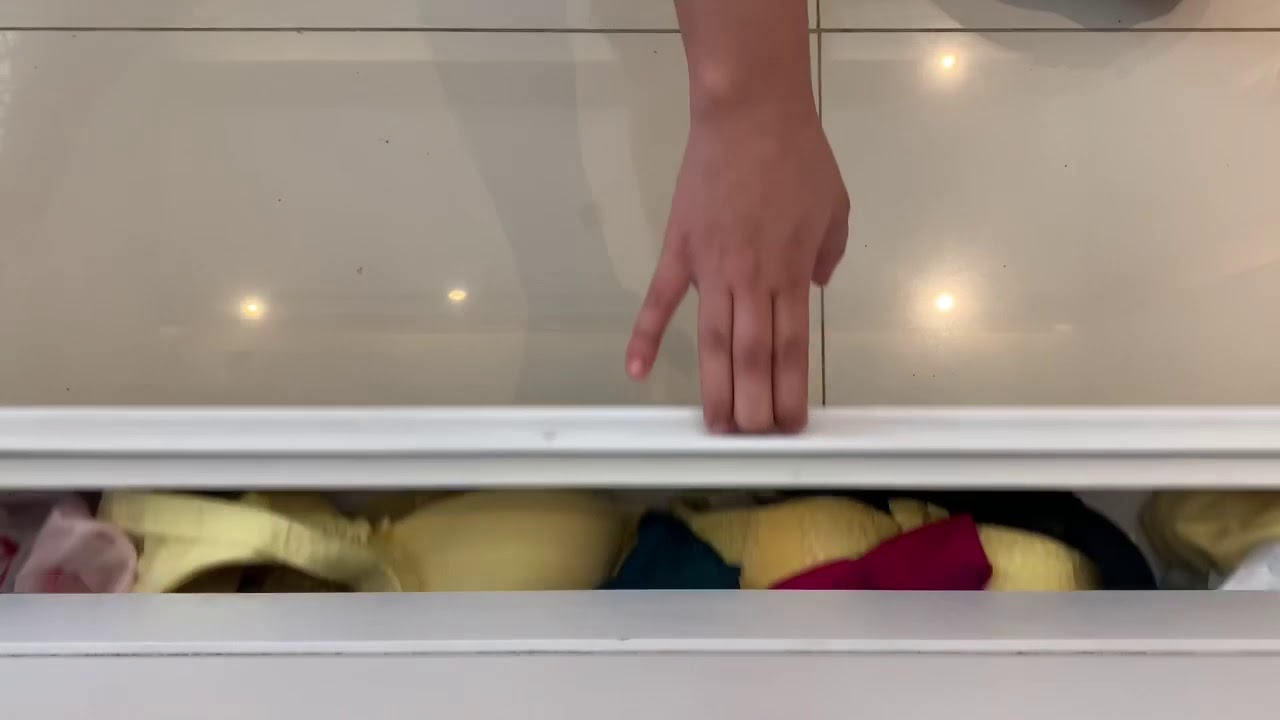 Como Organizar a Gaveta de Lingerie