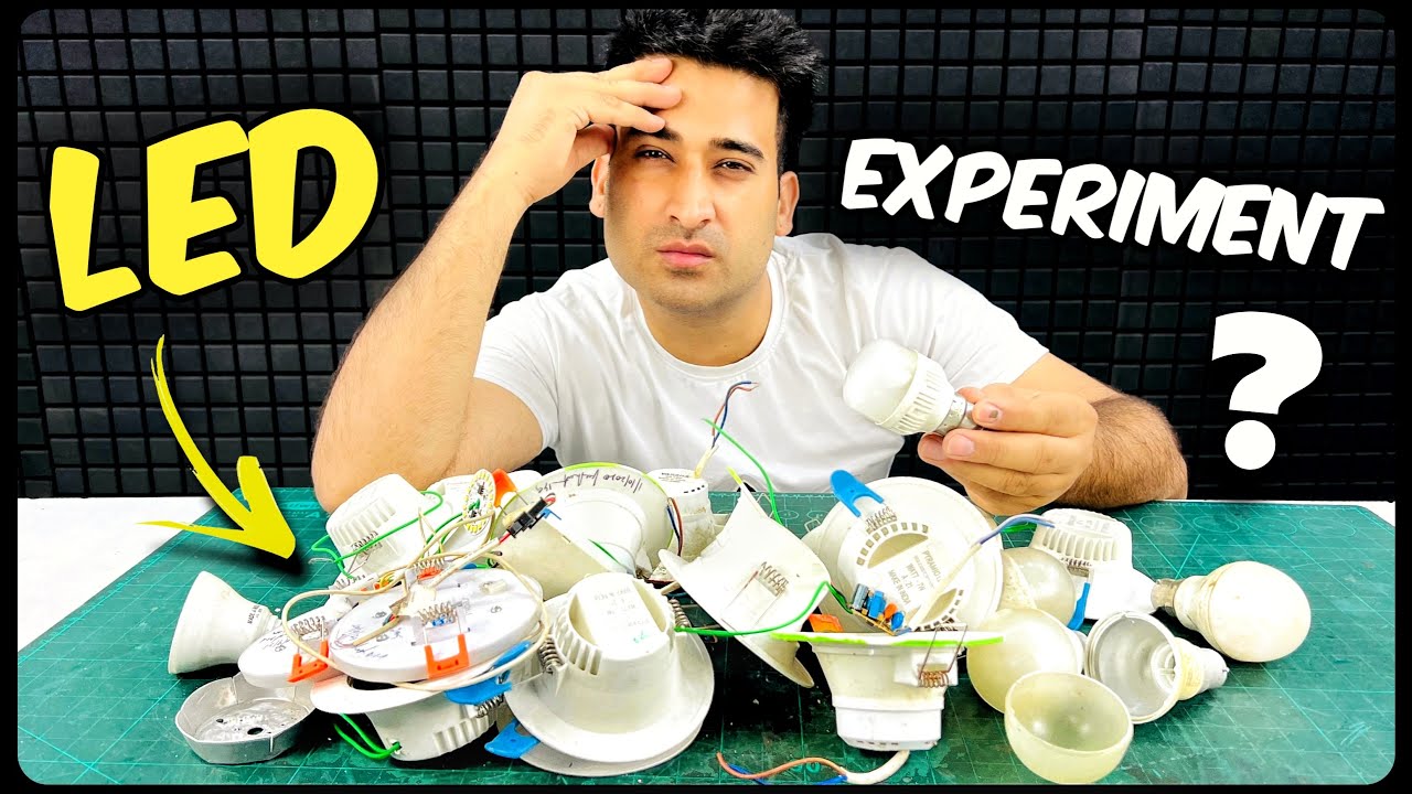 Old Led Bulb Experiment 😯 Shocking Results 😳