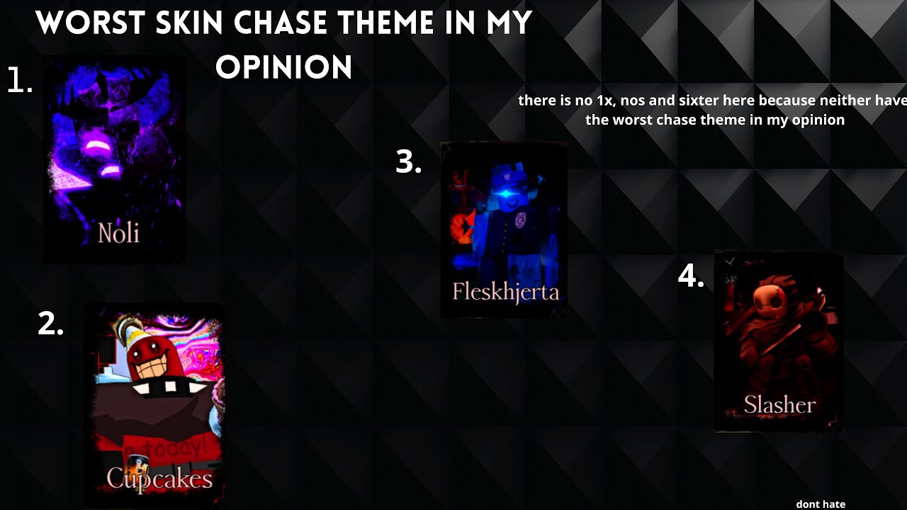 Forsaken gameplay || Worst chase theme (in my opinion skins)