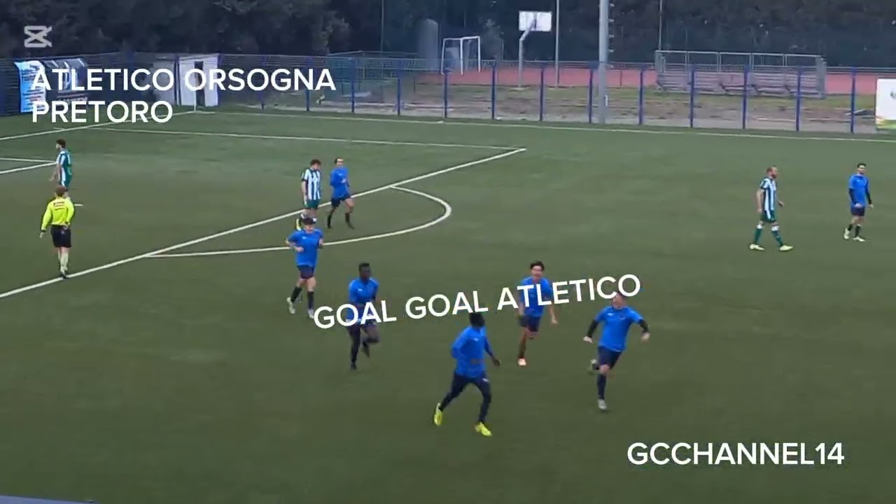 ATLETICO ORSOGNA 2  PRETORO 2. Sabato di Terza.
