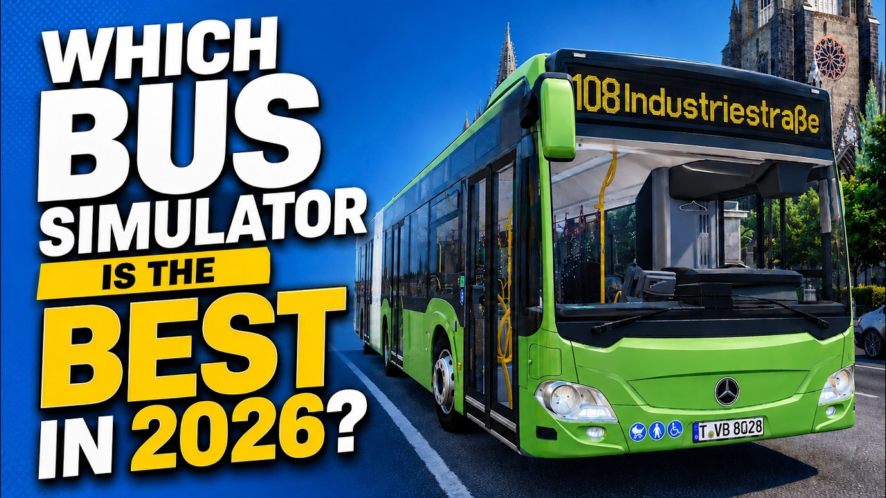 Top 5 Bus Simulators in 2026: Which one should you buy?