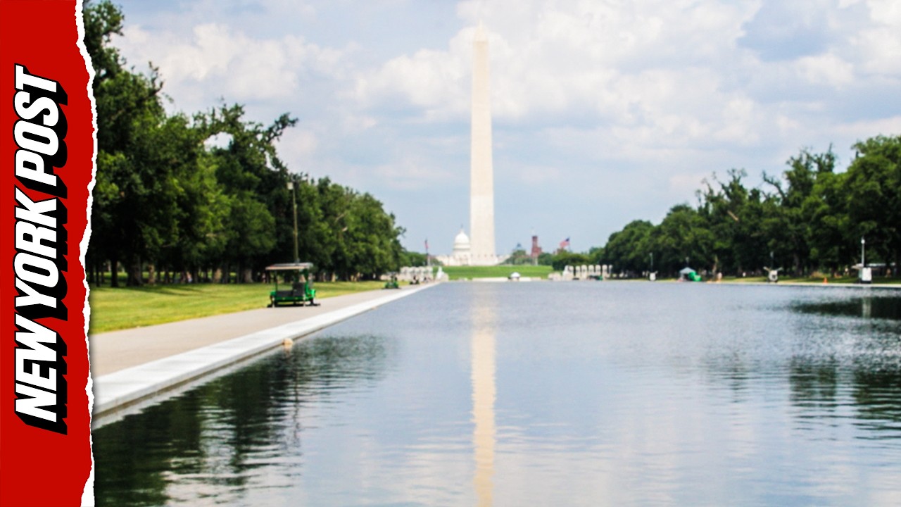 Latest Look at Iconic Reflecting Pool After Renovations