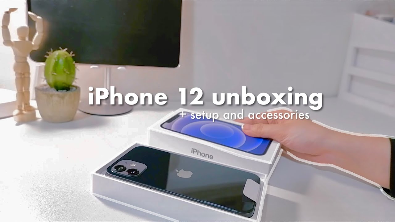 iPhone 12 Unboxing + Accessories | Best Starter Tips for New Owners 📱