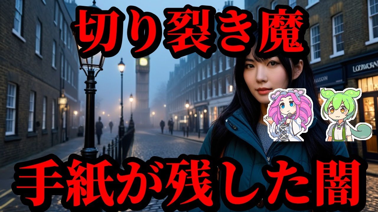 【閲覧注意】ロンドンを震撼させた切り裂き魔ジャック・ザ・リッパーの正体【ずんだもん＆ゆっくり解説】