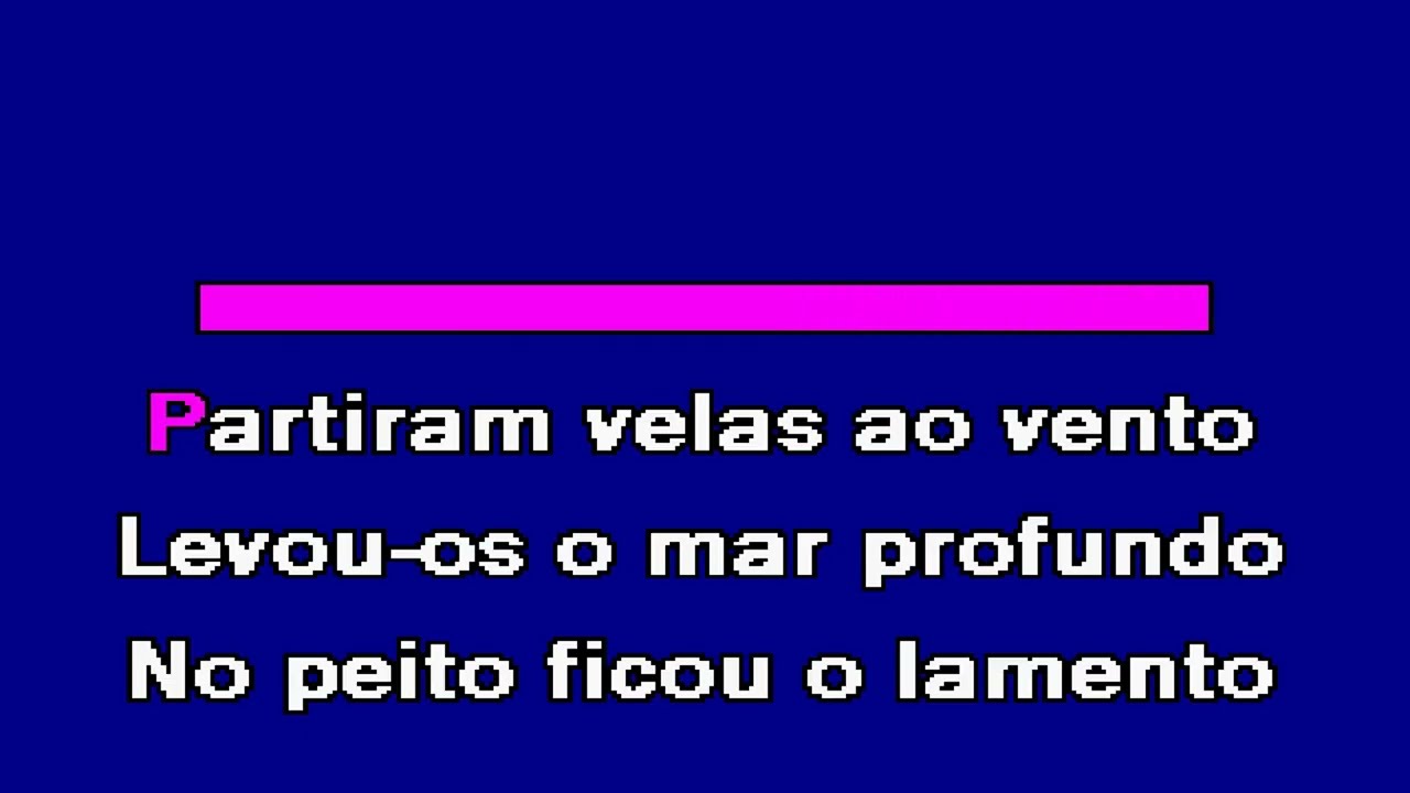 FADO DO MAR SEM FIM Fado Techno Fusion Portugu&ecirc;s Karaoke