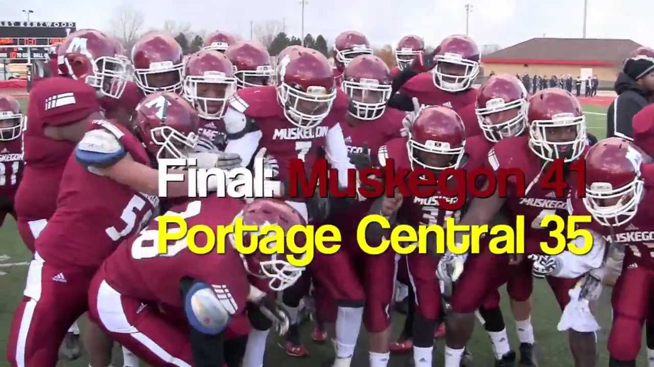 Muskegon Big Reds top Portage Central - Division 2 footbal semifinals