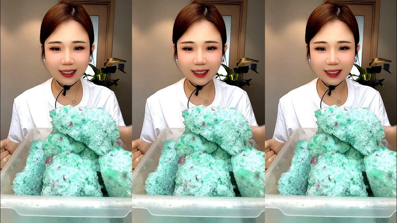 PURPLE ICE MUKBANG