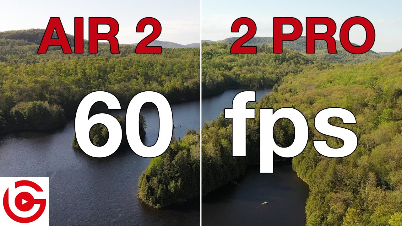 DJI MAVIC AIR 2 vs MAVIC 2 PRO -  60fps SLOW MOTION