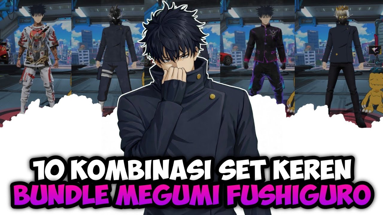 10 Kombinasi Set Paling Keren BUNDLE MEGUMI FUSHIGURO